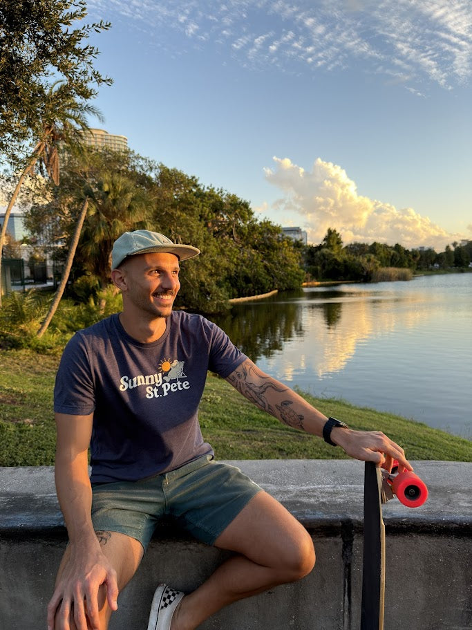 Sunny St. Pete Heather Tee